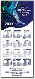 Healing Foot Promotional Calendar