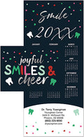 Joyful Smiles Tri-fold Calendar Greeting Card with Envelope