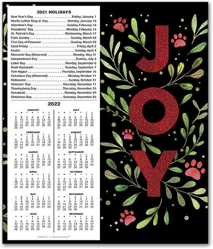 Paws of Joy Tear Off Calendar