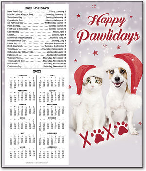 Pawliday Greetings Tear-off Calendar