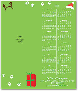 Santa Buddies Tear-off Calendar