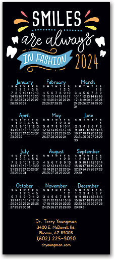 Stylish Smiles Promotional Calendar