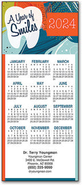 Modern Colour Block Promotional Calendar