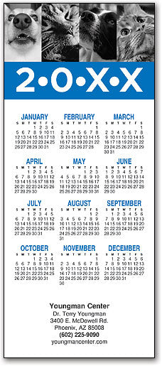 Wondering Whiskers Promotional Calendar