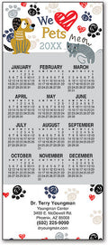 Pet Lover Promotional Calendar