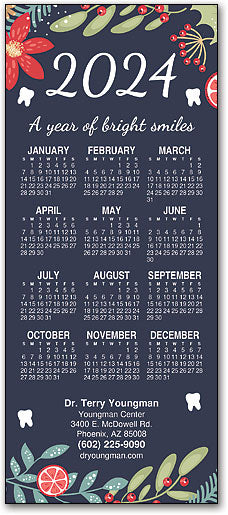 Bright Smiles Promotional Calendar