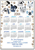 Pets Galore Postcard Calendar