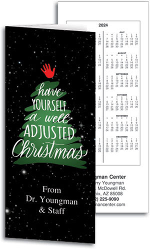 Well Adjusted Christmas Tear-off Calendar