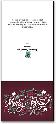 Start with A Smile Tri-Fold Calendar Card with Envelope