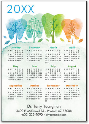 Teeth Trees Calendar Restix