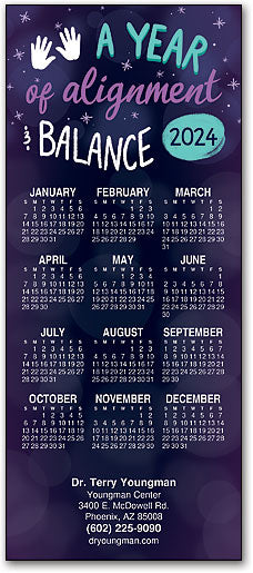 Balanced Year Promotional Calendar