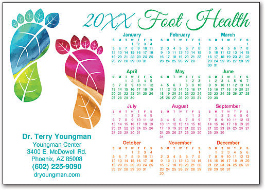 Leaves Afoot Calendar Restix