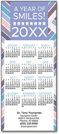 Colorful Stripes Promotional Calendar