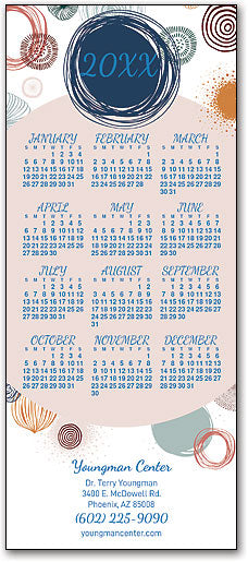 Creative Circles Promotional Calendar