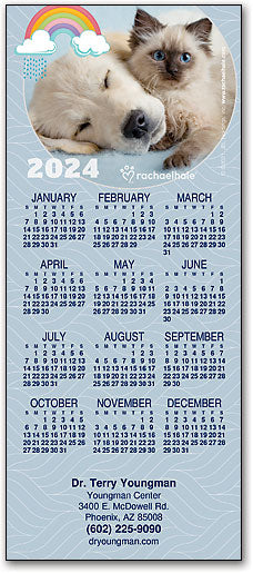 Snuggly Pals Promotional Calendar
