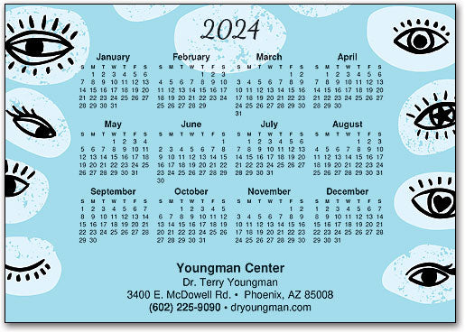 In Focus Postcard Calendar