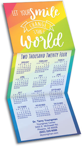 Changing Smile Tri-Fold Calendar