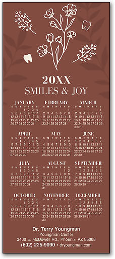 Bright Smiles Promotional Calendar