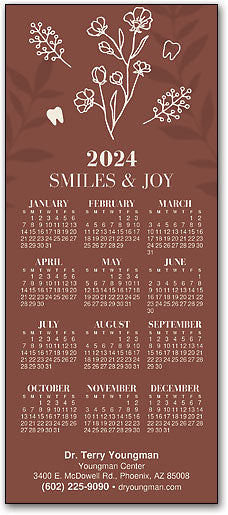 Bright Smiles Promotional Calendar