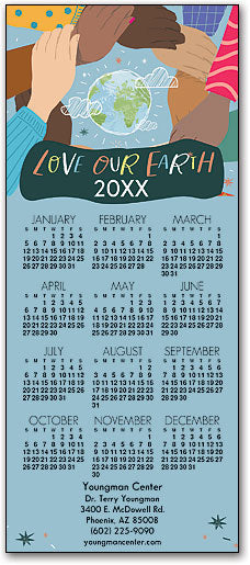 Earth Love Promotional Calendar