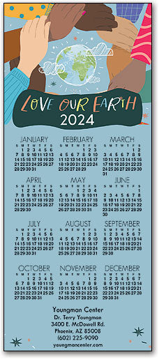 Earth Love Promotional Calendar