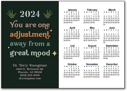 Great Mood Postcard Calendar