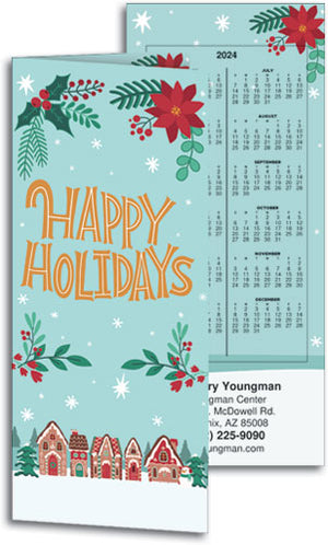 Gingerbread Village Tear-off Calendar