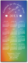 Gradient Gratitude Promo Calendar