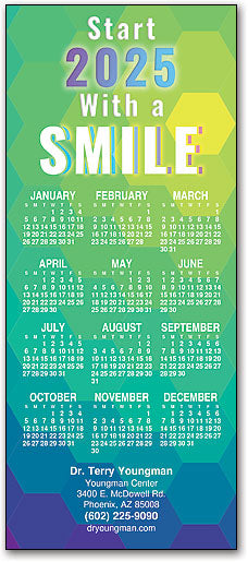 Hexagon Tiles Promo Calendar