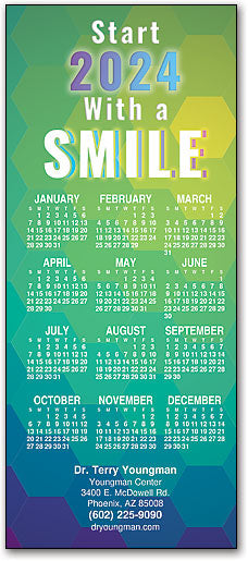 Hexagon Tiles Promo Calendar