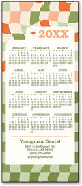 Checkered Wave Promo Calendar