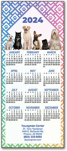 Pixel Paw Pets Promo Calendar
