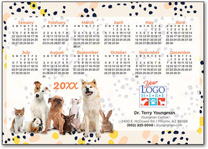 Friendly Bunch Postcard Calendar