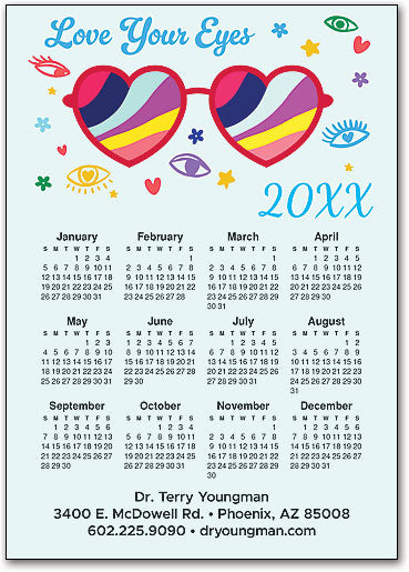 Love Your Eyes ReStix™ Calendar