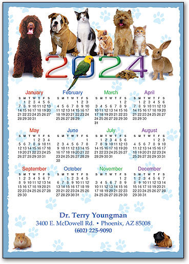 Animal Friends ReStix™ Sticker Calendar
