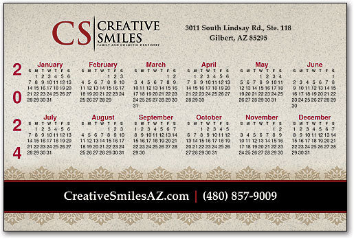 Custom Calendar Magnet