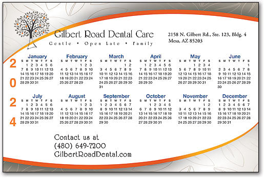 Custom Calendar Magnet