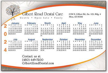 Custom Calendar Magnet