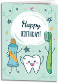 Fresh Friends Birthday Customisable Folding Card