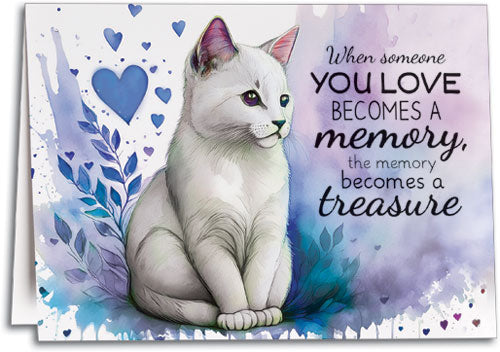 Loving Memories Sympathy Semi-Custom Folding Card