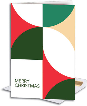 Colour Block Tree Seed Paper Premium Folding Card