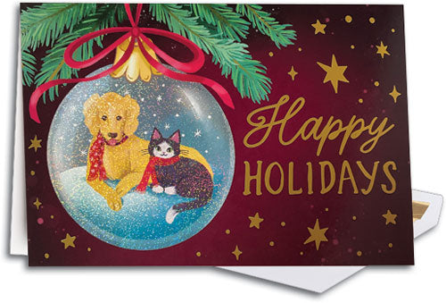 Holiday Whimsy Premium Folding Card