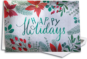 Holiday Tidings Foil Paper Card