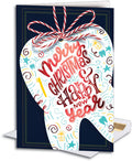 Holiday Glee Deluxe Dental Christmas Folding Card
