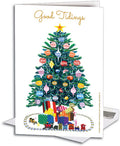 Christmas Of Yore Deluxe Folding Card