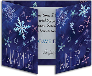 Seasonal Custom Rectangular Gate Fold Cards