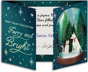 Seasonal Custom Gate Fold Cards