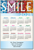 Seasonal Squares Smile Calendar Magnet