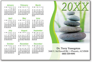 Balancing Rocks Calendar Magnet