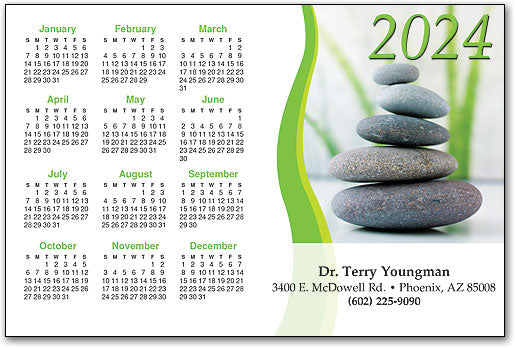 Balancing Rocks Postcard Calendar
